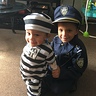 Cop And Prisoner Children's Costume 