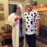 Cruella And Dalmatian Costume 