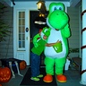 Photo #3 - Dad and Son as Yoshi's Halloween night
