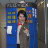 Photo #1 - Doctor Who in the TARDIS