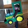 Farmer and his John Deere Halloween Costume