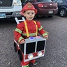 DIY Fire Truck Costume