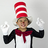 Flying with the Cat in the Hat Costume - Photo 5/7