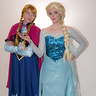 frozen sisters dress up