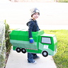 green garbage truck costume