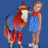 Photo #7 - Tiny Horses in Halloween costumes