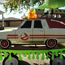Photo #7 - Ecto-1 made of cardboard, paper mache, foamboard, wood, cans, wire etc.