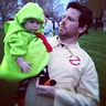Photo #2 - Slimer and Daddy Ghostbuster