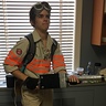 Photo #1 - Using the proton gun in full Ghostbusters gear