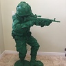 Green Army Man Adult Costume