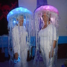 Photo #1 - DIY Glowing Jellyfish costumes