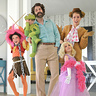 Photo #1 - Jim Henson & the Muppets Family Halloween Group Costume. Kermit, Miss Piggy, Animal, Fozzy Bear, and Jim Henson.