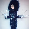 Photo #4 - Beetlejuice Dull scissors, cardboard and tinfoil fingers, belts and a plastic bag. Voila!