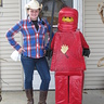 Photo #2 - The Lego Ninja and his cowgirl sister.