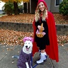 Little Red and Granny the Wolf Costume | Easy DIY Costumes