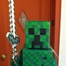 Homemade Minecraft Creeper Costume