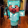 Minecraft Diamond Armor Steve Costume - Photo 4/8