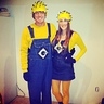 DIY Minions Couple Costume