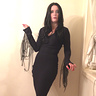 Photo #3 - Morticia and Wednesday Addams with Thing