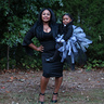 Photo #1 - Mother Daughter Slay Morticia & Wednesday Halloween Costumes