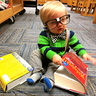 Photo #2 - Don't all babies read the dictionary? 