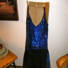 Photo #3 - Form fitting dress half way through the glittering process