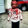 Photo #3 - AutumnLynn as a Zombie 2012 2 years old
