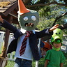 Photo #1 - Zombie running away from Pea shooter!