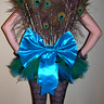 Homemade Plush Peahen Costume | Creative DIY Costumes