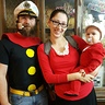 Popeye Family Costume