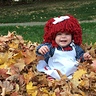 Photo #2 - Playing in the leaves!
