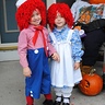 Raggedy Ann and Andy Halloween Costumes for Kids