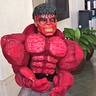Photo #1 - Red Hulk caught on cam