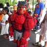 Photo #2 - Red Hulk not happy to be there