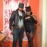 Rockabilly Batman and Pinup CatWoman Costume | No-Sew DIY Costumes