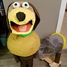 slinky dog cushion