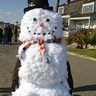 Homemade Snowman Costume   Snowman Costume 