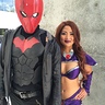 Photo #1 - Starfire & Red Hood (from Batman)