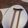 Photo #2 - the crutches with polyfoam being added