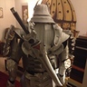 Photo #3 - The back with sword and sheath attached ( on mannequin)