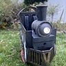 Photo #2 - Train headlight using a camping head lamp