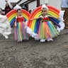 Twin Sister Rainbows Costume | Last Minute Costume Ideas