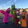 Wacky Arm Inflatable Tube Man Family Costume