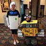 Wall-E and Eve Homemade Couple's Costume | DIY Costumes Under $25