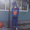 Photo #1 - Withered Bonnie with a pumpkin