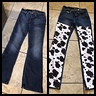 Photo #7 - Jessie�s chaps before and after. I attached them with Velcro to my jeans.