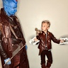 Photo #3 - Yondu teaching young Star-Lord to shoot