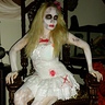 Photo #2 - Zombie Barbie at her dead throne