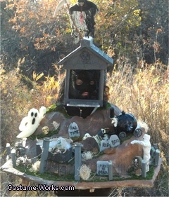 Homemade Haunted Graveyard Costume
