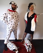 101 Dalmatians Homemade Costume